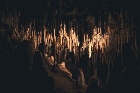 Hd Wallpaper Nature Cave Stalagmites Stalactites Underground
