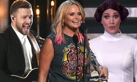 Cma Awards 2015 Sees Miranda Lambert And Chris Stapleton Win Daily Mail Online