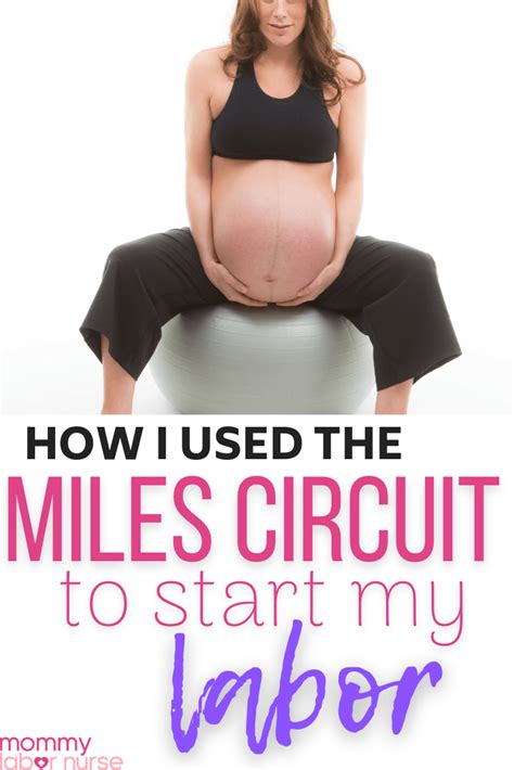 The Miles Circuit My Success With These Stretches To Induce Labor Walking To Induce Labor