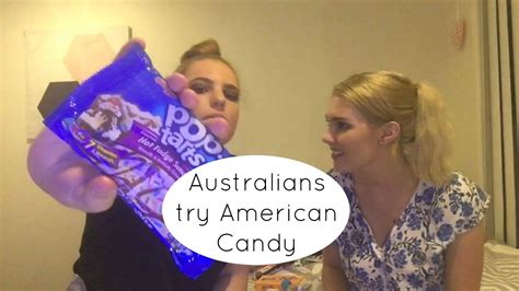 Australians Try American Candy Youtube