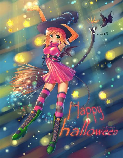 Magic Halloween Pictures In Anime
