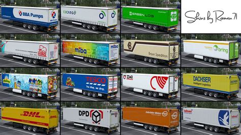 Скачать Euro Truck Simulator 2 Krone Dlc Skin Pack Скины