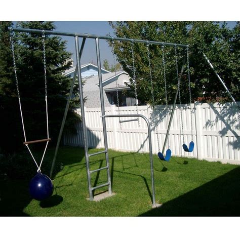 Component Playgrounds Grant Metal Swing Set Mt30 Products In 2019