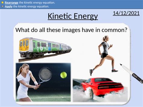 Gcse Physics Kinetic Energy Teaching Resources