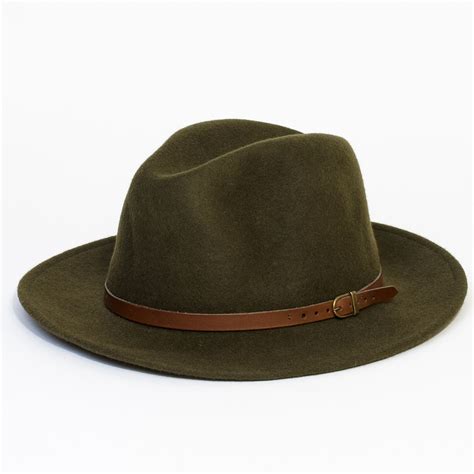 Mens Women Wool Vintage Felt Fedora Wide Brim Hat Cap New Ebay