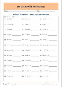 Algebra worksheets can help students understand complex concepts and score well in their exams. Free Fifth Grade Math Worksheets in pdf - EduMonitor