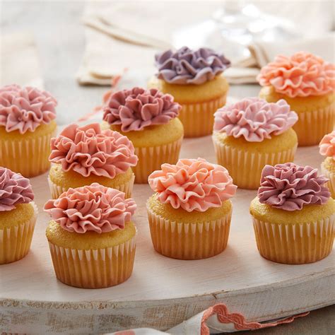Carnation Mini Cupcakes Wilton