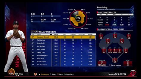 Franchise Mode Mlb The Show 17 Part 2 Setting The Lineups Youtube