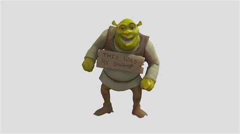 Photogrammetry Shrek Download Free 3d Model By Gosselet Léo
