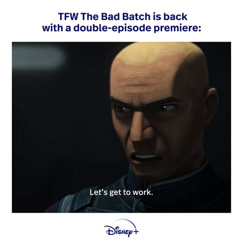 Star Wars The Bad Batch Season 2 Lets Get To Work Disney Philippines Philippines We