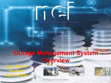 Outage Management System Overview