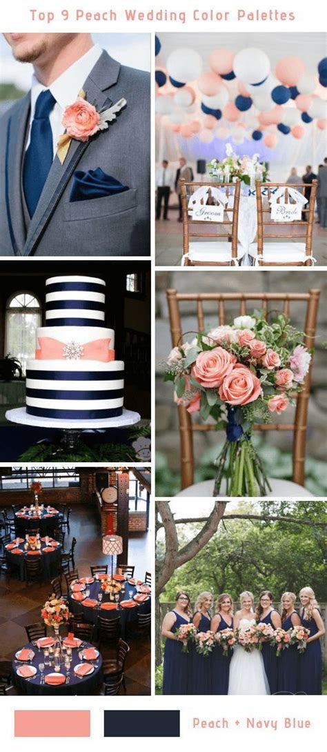 Top 5 Early Summer Navy Blue Wedding Ideas To Stand You Out Navy Blue And Coral Wedding