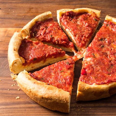 Chicago Style Deep Dish Pizza Cooks Illustrated Recipe