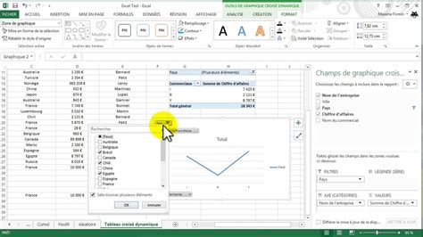 Ins Rer Un Graphique Crois Dynamique Dans Excel Youtube
