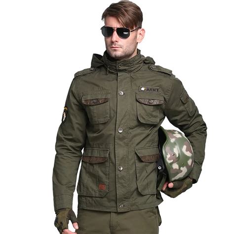 M65 Uk Us Army Clothes Casual Tactical Windbreaker Men Winter Autumn