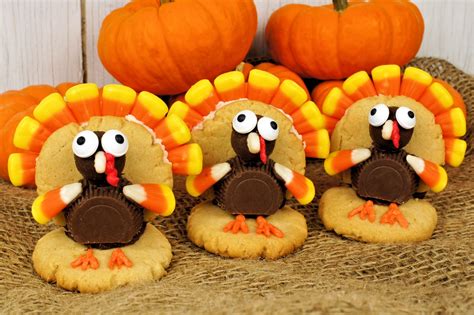 Simple And Sweet Turkey Cookies Counting Candles