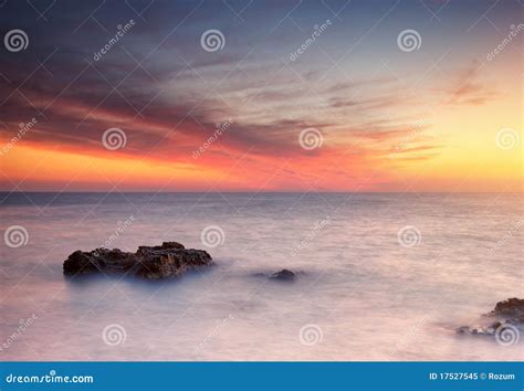 Beautiful Seascape Stock Image Image Of Landscape Season 17527545
