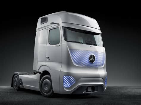 2014 Mercedes Benz Future Truck 2025 Semi Tractor Wallpaper 4096x3070