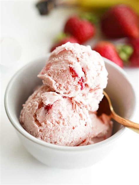 4 Ingredient Strawberry Ice Cream Charisse Yu