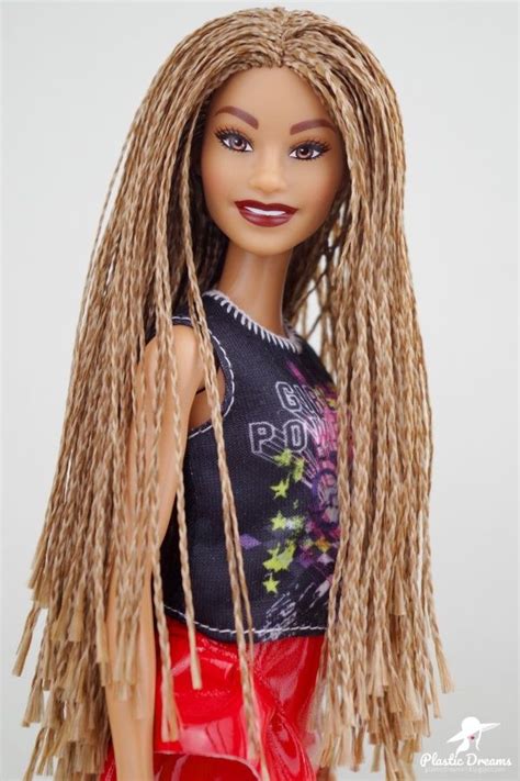 fashionistas barbie doll tall with braided hair