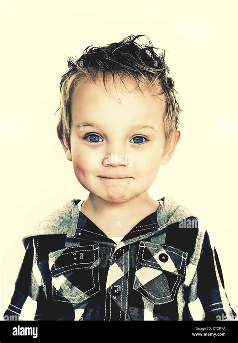 Young Boy Portrait Stock Photo Alamy