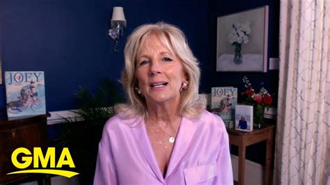 Jill biden' sounds and feels fraudulent, not to say a touch comic. if the reaction from dr. Dr. Jill Biden talks about her new children's book, 'Joey ...