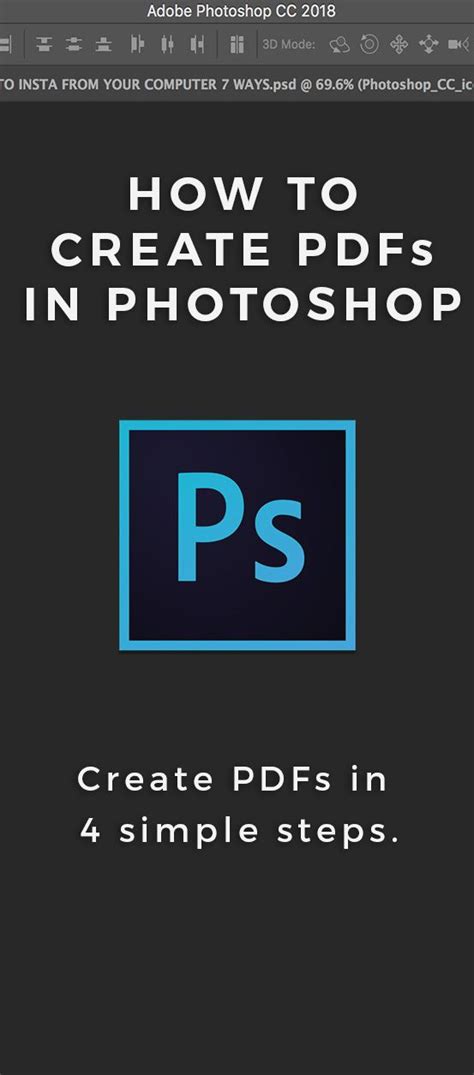 How To Create Multi Page Pdfs In Photoshop Cc Export Multiple Pages