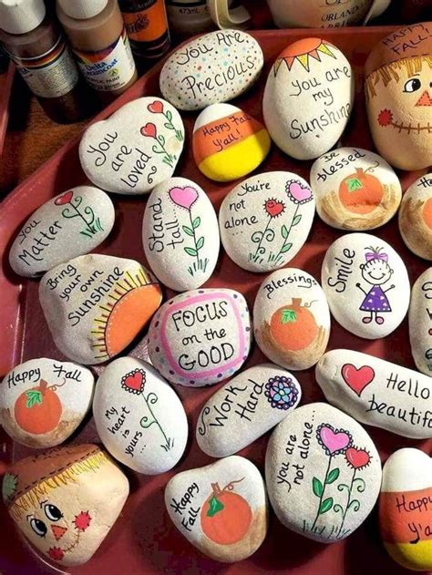 47 Creative Diy Painted Rock Ideas For Your Home Decoration 1 Rock