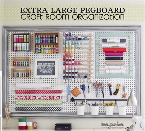 10 Ways To Use Pegboard In Your Craft Room Scrap Booking