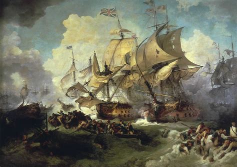 Battle Scenes History Of The Sailing Warship In The Marine Art