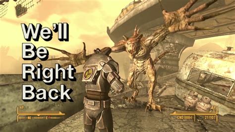 Fallout New Vegas Memes Well Be Right Back Ft Deathclaws Youtube