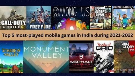 Top 5 Most Played Mobile Games In India During 2021 2022 The Tough Tackle