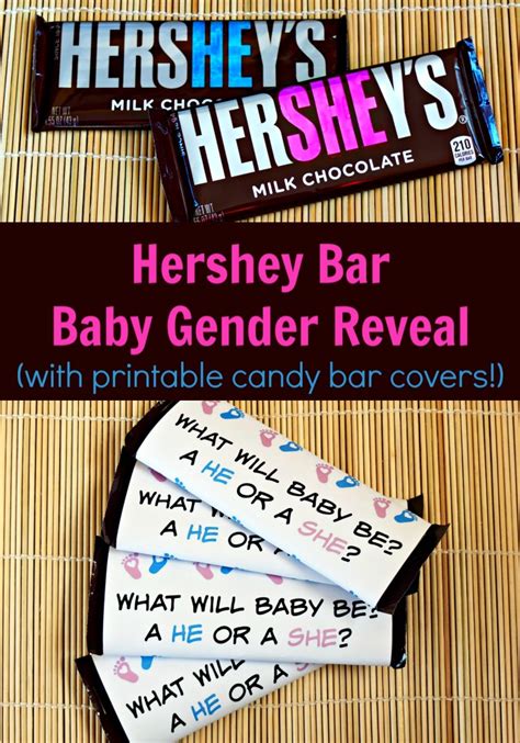 Search for top 5 deals near you on ideas gift now. Cheap and Easy Baby Gender Reveal Idea Using Hershey Bars ...
