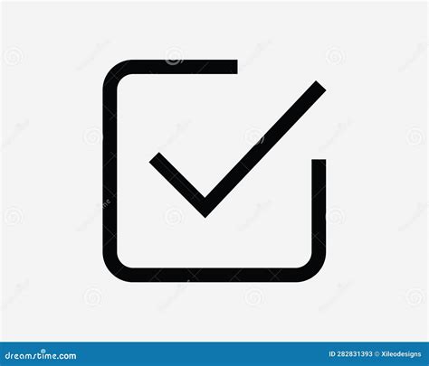 Check Mark Icon Checkmark Checkbox Checklist Select Vote Choice