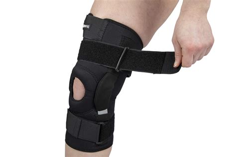 Buy Hinged Adjustable Neoprene Knee Support Brace With Unique Multi