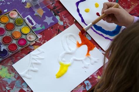 Raised Salt Painting An All Time Favorite Kids Art Activity