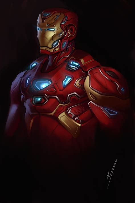Artstation Iron Man Concept Art