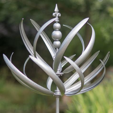 Vortex Wind Spinner Silver Lightinnovation