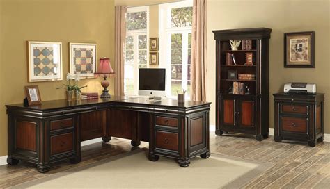 Traditional Brown Wood Office Desk Tate By Coaster 800691