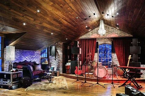 11 Dazzling Home Stages That Steal The Spotlight Home Music Rooms