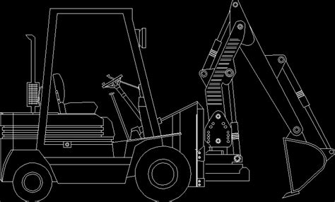 Excavator Dwg Detail For Autocad Designs Cad