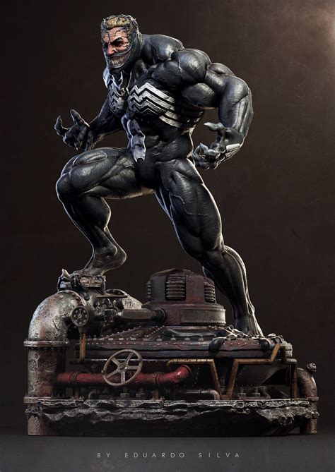 Venom Collectible Statue Eduardo Silva On Artstation At