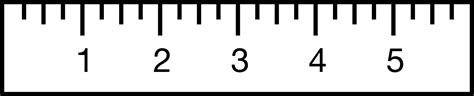 Quarter Inch Ruler Printable