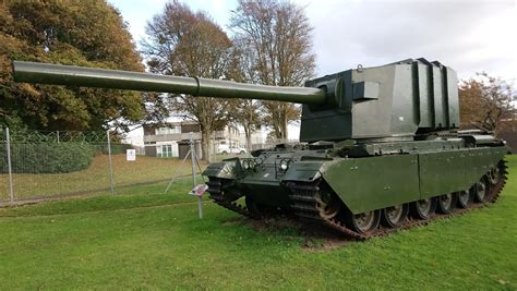 The Fv4005 Stage Ii Outside Of The Tank Museum Bovington England R