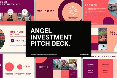 The Angel Investment Pitch Deck Creative Market