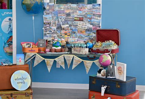 A Travel Themed Birthday Party Adventures Of A Traveling Girl