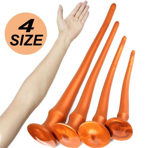 Super Long Anal Butt Plug Beads Prober Soft Silicone Vagina Adult Women Sex Toys Ebay