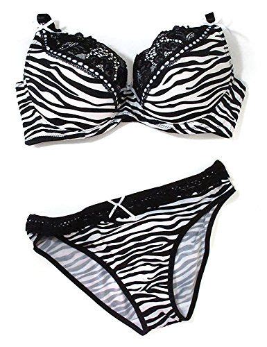 women s sexy zebra lace push up bra and panty bikini set matching bra and panty bra and panty