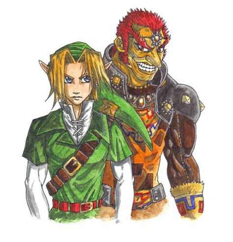 Link And Ganondorf The Legend Of Zelda Fan Art 11851632 Fanpop