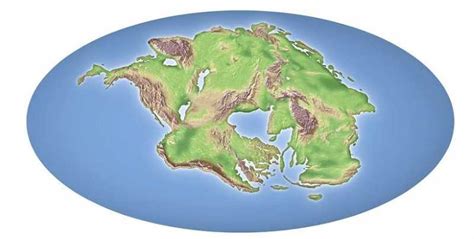 El Hipotético Supercontinente Pangea Última O Pangea Próxima Red Historia